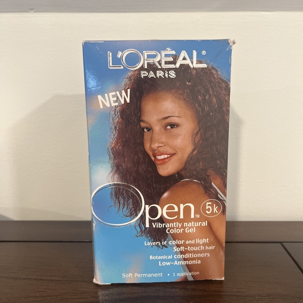 LOREAL OPEN‎ color gel, borealis 5K  Medium Brown Discontinued HTF RARE